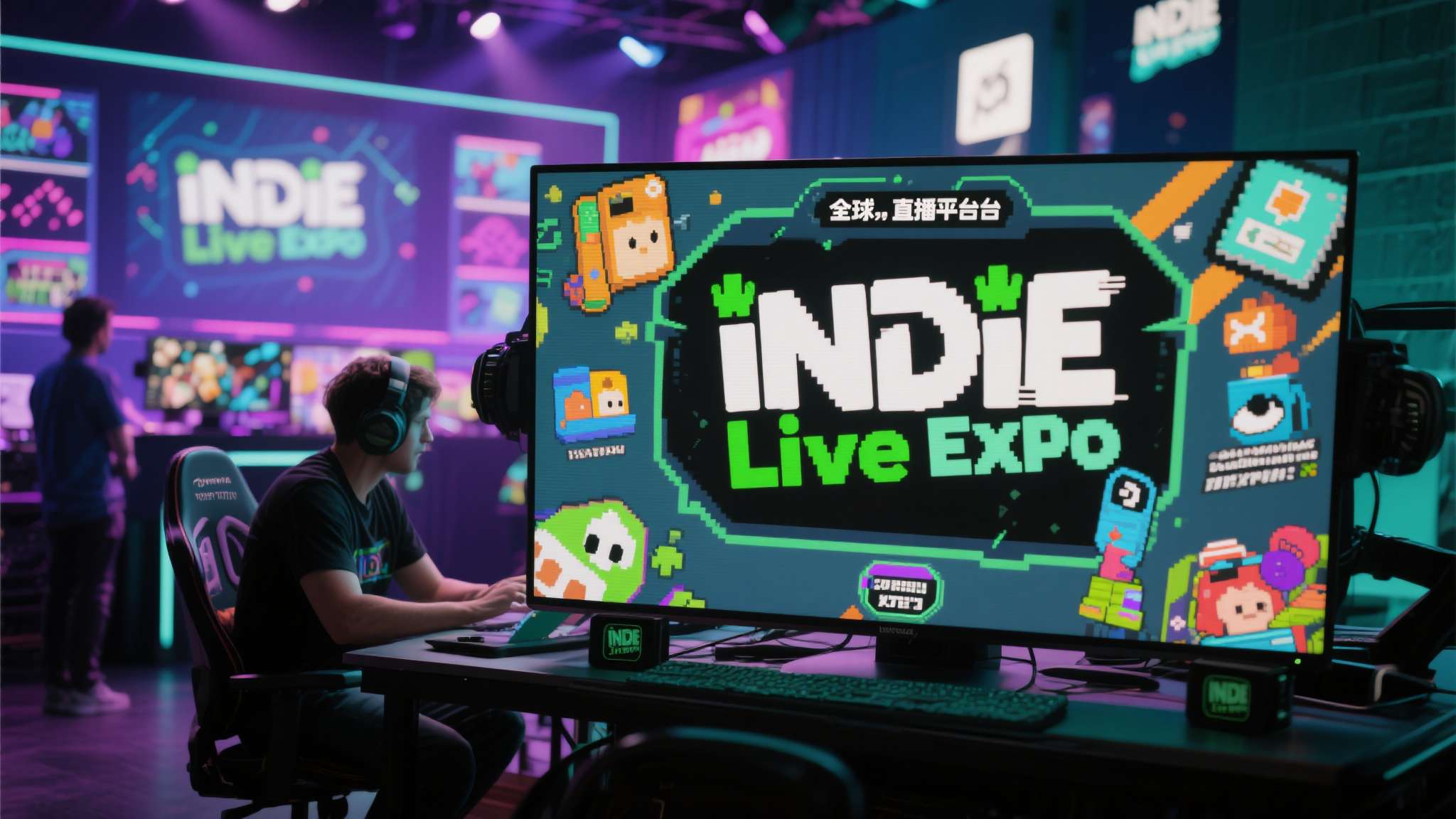 独立游戏的推广往往面临渠道有限、预算紧张的现实困境，而INDIE&nbsp;Live&nbsp;Ex