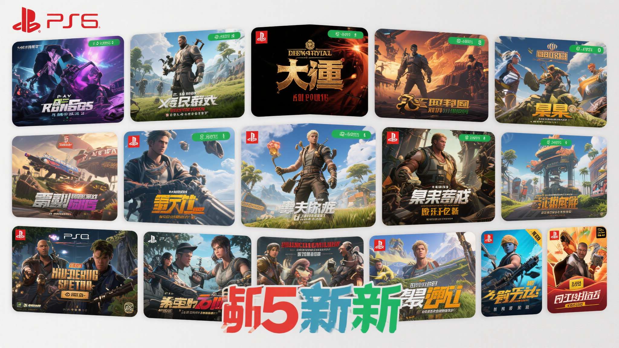 5月新游戏阵容中，最引人注目的无疑是几款重量级大作的集中登场。这些游戏不仅制作规